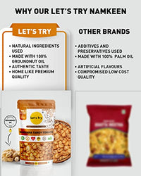 Let's  Try Tangy Tomato Makhana 90gm | No Additives & Preservatives | Air Roasted.