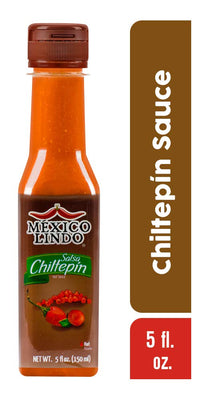 Mexico Lindo Chiltepin Hot Sauce | 14,200 Scoville Level | Traditional Spicy Flavor | 5 Fl Oz Bottles (Pack of 2)