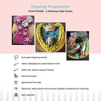 Captain Zack Banana Le Crunch Cake Premix Treats for Pets 220g | With Peanut Butter & Oats | Gluten Free & Dairy Free | 100% Natural Ingredients & Nutritions with Low Calories | No Salt, No Sugar, No Chemicals and Preservatives