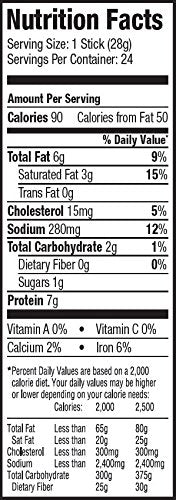 Vermont Smoke & Cure Beef Jerky Sticks, BBQ, 1oz Stick