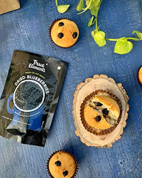 True Elements Dried Berries Combo 250g (Non-GMO Cranberries 125g & Dried Blueberries 125g) - Berries Mix | Healthy Snacks | Mixed Berries