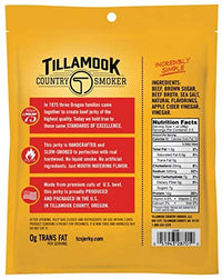 Tillamook Country Smoker Real Hardwood Smoked Beef Jerky, Old Fashioned, 2.5 Ounce