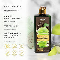 WOW Skin Science Green Apple Foaming Body Wash - No Parabens, Sulphate, Silicones & Color - 250ml, 250 ml