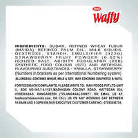 Waffy Rolls Jar- Strawberry, 250 grams