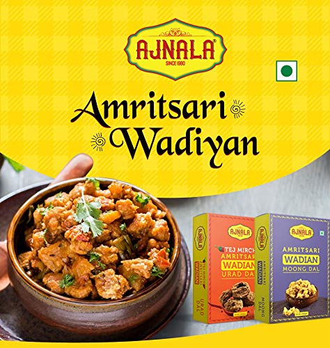 Ajnala Amritsari Urad Dal Medium Mirch Wadi,200 GMS Wadiyan