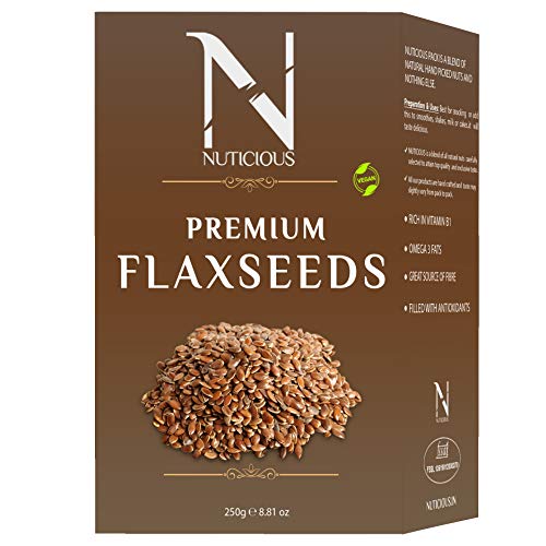 Nuticious Organic Flax Seeds…250 G