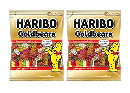 FOOD LIBRARY THE MAGIC OF NATURE Haribo Gold Bears, 140 g, 2 Pack