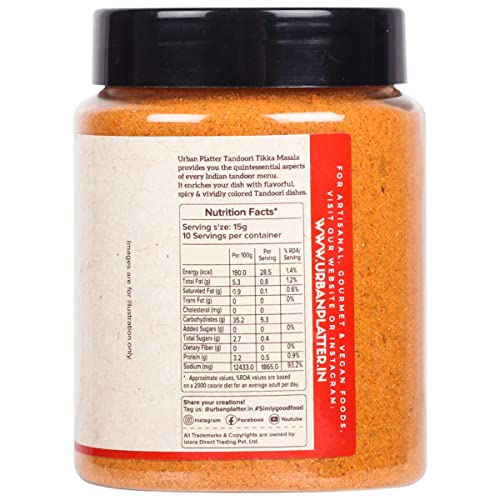Urban Platter Tandoori Tikka Masala, 150g / 5oz [Flavourful & Aromatic]