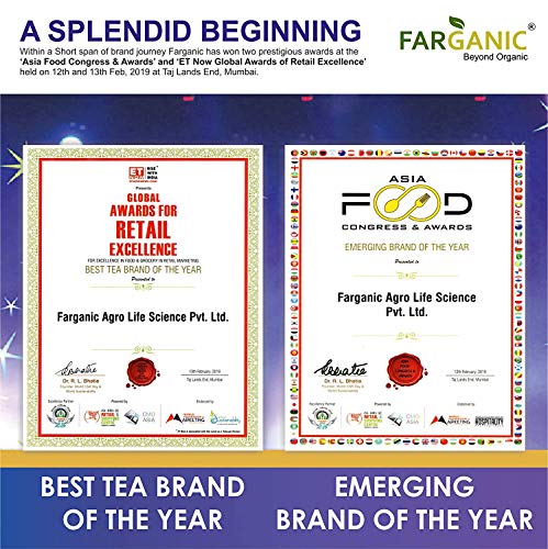 FARGANIC Detox Green Tea for Weight Loss and Skin Glow. 15 Days Detox Plan (30 Tea Bags) Tea and Health Series with Active Ingredients (Pack of 2)