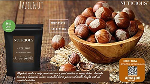 Nuticious Hazelnuts - 250 G