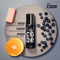 Wild Stone Code Chrome No Gas Body Perfume for Men, Long Lasting Masculine Fragrance for Office Wear -120 ml
