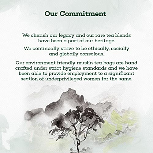 The Hillcart Tales Evergreen Melange Assorted Green Tea, (14 Teabags)