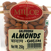 Miltop California Almonds, 250g