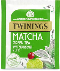 Twinings Matcha Green Tea with Cranberr & Lime 20Tea Bags.