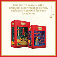 Twinings Tea Festive Gift Pack, 30 Sachets, London, 6 Blends, Earl Grey, English Breakfast, Pure Green Tea, Green Tea Lemon & Honey, Green Tea & Mint and Pure Camomile