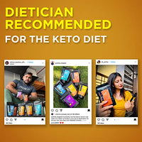 Lo! Low Carb Delights - Keto South Indian Mixture (200g) | 3g Net Carbs | Keto Snacks tested for Keto Diet | Low Carb Snacks | Diet Snacks Food | Zero Added Sugar Keto Namkeen