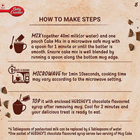 Betty Crocker Mug Treat Chocolate Cake Mix Bag, 264 g