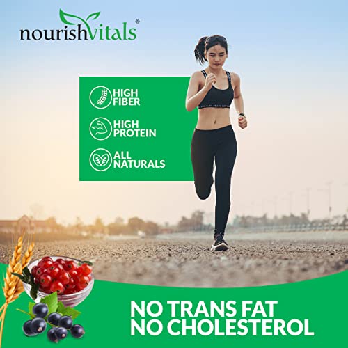 NourishVitals Granola Snack Bar (Cranberry and Black Currant), 250 g