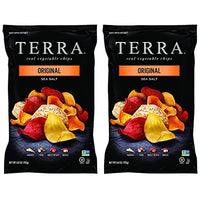 Terra Original Vegetable Chips with Sea Salt, 6.8 Oz (Pack of 2)