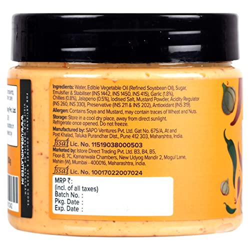 Urban Platter Vegan Thousand Island Mayo, 300g [Dairy-Free Mayonnaise, No Palm Oil, No Trans-Fat]