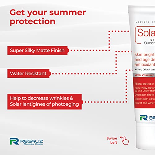 REGALIZ Sunscreen SPF 50-50 Grams Cream
