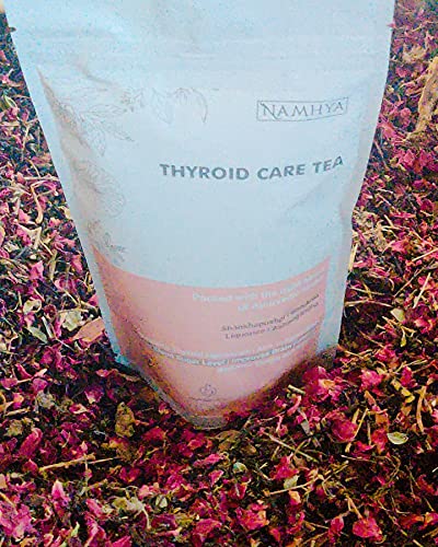 Namhya Thyroid Care Green Tea for Hypothyroidism - 100% Natural, Restore Healthy T3,T4 Levels (Helps Sleep, Weight Management)