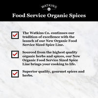 Watkins Gourmet Spice, Organic Crushed Red Pepper, 9.5 oz. Bottle (21814)