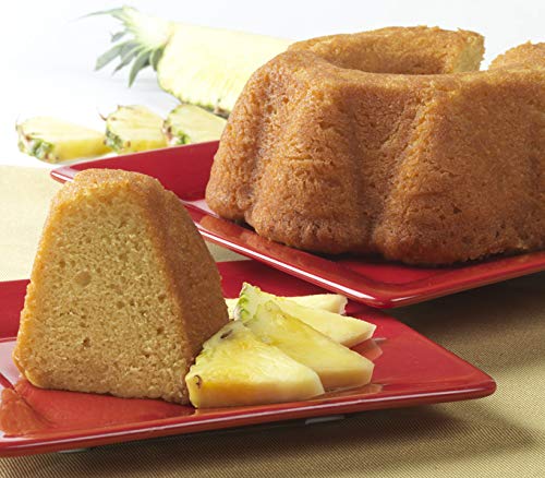 TORTUGA Caribbean Pineapple Rum Cake - 4 oz Rum Cake - The Perfect Premium Gourmet Gift for Gift Baskets, Parties, Holidays, and Birthdays - Great Cakes for Delivery