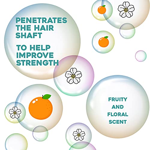 OGX Renewing + Argan Oil of Morocco Hydrating Hair Shampoo, Cold-Pressed Argan Oil to Help Moisturize, Soften & Strengthen Hair, Paraben-Free with Sulfate-Free 385 ml