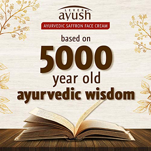 Ayush Natural Fairness Saffron Face Cream, 50g