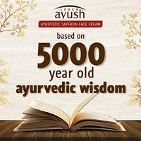 Ayush Natural Fairness Saffron Face Cream, 50g