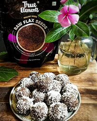 True Elements Flax seeds 250g - Flax Seeds for Hair Growth | Seeds for Eating | Flax Seeds for Weight Loss | Alsi Seeds