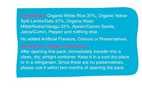 Early Foods - Organic Rice & Moong Khichdi Mix 200g