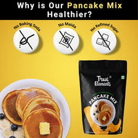 True Elements Pancake Mix 250g - With 20% Millet (Jowar) | 2-Minute Pancakes | No Maida | No Baking Soda | No Added Sugar