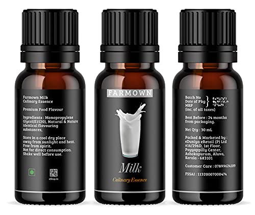 Farmown Premium Food Flavour Essence 30ml (Milk)