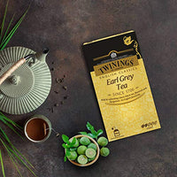 Twinings Earl Grey Tea, 100 Teabags, Premium Black Tea, English Classic Range, Light Strength, Mild and Refreshing Flavour