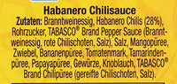 Tabasco Habenero Pepper Sauce - 60ml, U.S.A