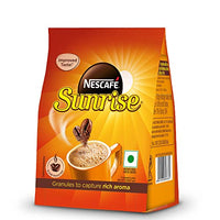 NESCAFE Sunrise Rich Aroma, Instant Ground Coffee Pouch-Chicory Mix, 200g Stabilo | Made With Slow Roasted Coffee Beans