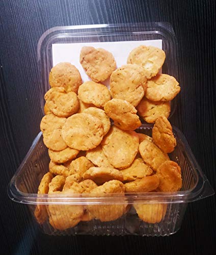 SAHU GAJAK BHANDAR SGB Rajasthani Homemade Ajwain Namkeen Mathi, Indian Masala Crispy Khasta Matthi, Healthy and Hygienic Snacks, Delightful Ready to Eat Mathri, Weight 350 Gram (SINGLE PACK)