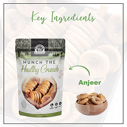 Wonderland Foods - Dried Figs (Anjeer) 250g Pouch