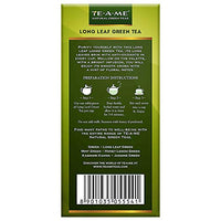 TE-A-ME Purify Long Leaf Green Tea - 200 gms | 100% Natural Ingredients | Zero Calories - Improves Metabolism & Reduces Waist