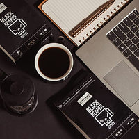 Black Reaper - Shoreditch Blend - (Dark Roast) - 250g Freshly Ground Coffee Beans Powder Strong