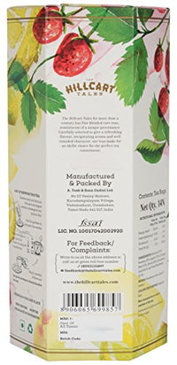The Hillcart Tales Strawberry Lime Hot And Cold Tisane Herbal Tea, (14 Teabags)