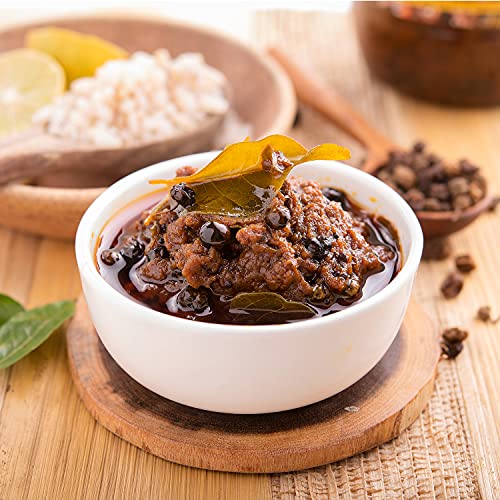 Delight Foods Mylapore Iyer's  Vathakozhambu Thokku 300g - Rice Mix | Homemade Recipe Made with gingelly / Sesame Oil | Tamarind Paste / Vathal Kuzhambu Mix | Tamil Nadu Special | NO PRESERVATIVES