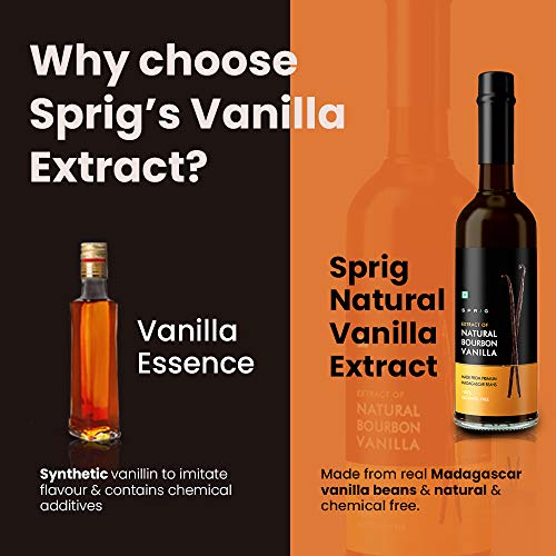 S P R I G Natural Bourbon Vanilla Extract- 50 ml
