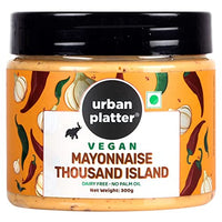 Urban Platter Vegan Thousand Island Mayo, 300g [Dairy-Free Mayonnaise, No Palm Oil, No Trans-Fat]