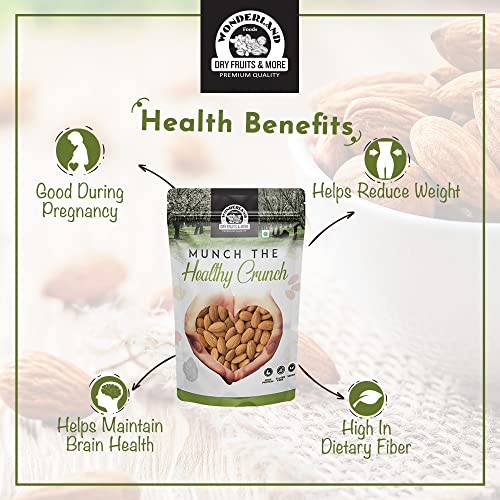 Wonderland Foods - California Almond (Badam) 200g Pouch