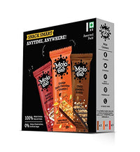 Mojo Bar Choco Almond, Yoghurt Berry & Orange Dark Chocolate Snack Bars, 32 Gm (Pack of 6)