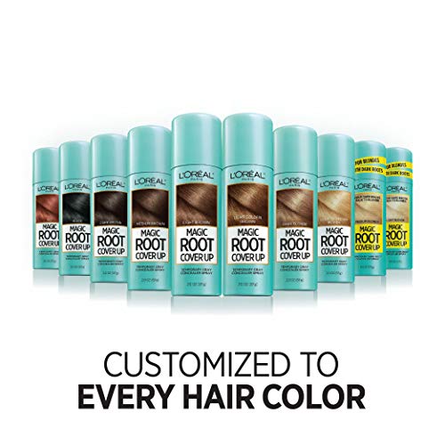 L'Oreal Paris Hair Color Root Cover Up Hair Dye, Dark Brown, 2 Ounce (Pack of 2)