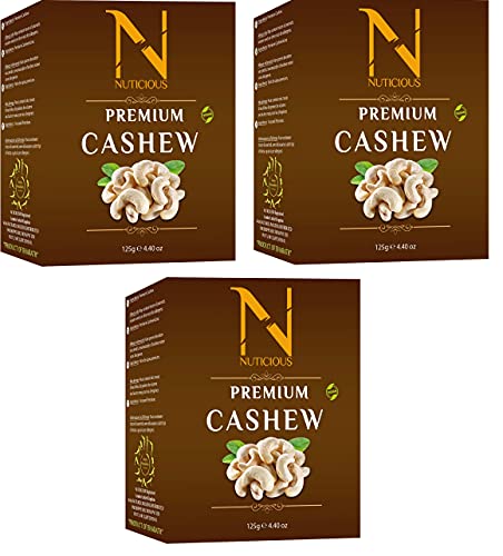 Nuticious - Premium Cashew 125 G Dryfruits & Berries,Diwali Gifts ,Diwali Offer ,Nuts
